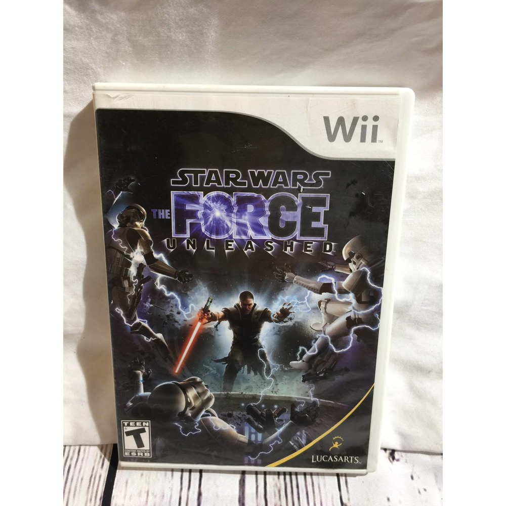 Star Wars: The Force Unleashed - Nintendo Wii Game, W/ Instruction Manual CIB